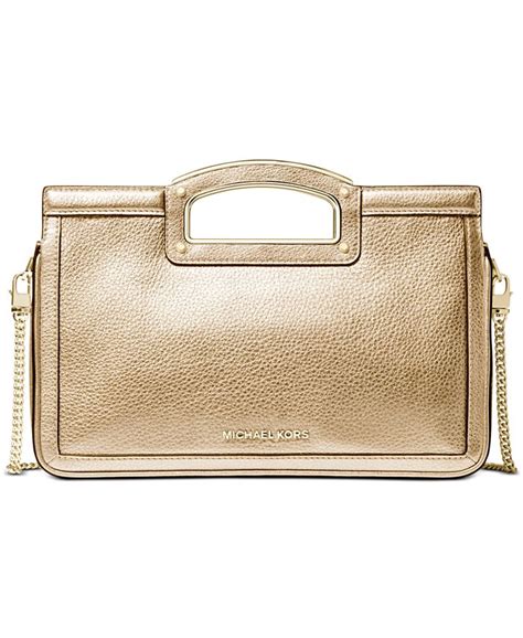 michael kors berkley legacy leather clutch|Michael Michael Kors Berkley Legacy Large Clutch .